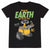 Front - Wall-E - "Cleaning The Earth" T-Shirt für Herren/Damen Unisex