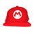 Front - Super Mario - Abzeichen - Snapback Mütze