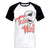 Front - Teen Wolf offizielles Herren Logo Raglan T-Shirt