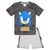 Front - Sonic The Hedgehog - "Gaming" Schlafanzug mit Shorts für Jungen