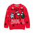 Front - Among Us - Sweatshirt für Kinder - weihnachtliches Design