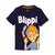 Front - Blippi - "Hello" T-Shirt für Kinder