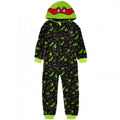 Front - Teenage Mutant Ninja Turtles - Schlafanzug mit Kapuze für Kinder