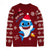 Front - Baby Shark - Pullover für Herren - weihnachtliches Design