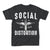 Front - Social Distortion - T-Shirt für Herren/Damen Unisex