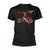 Front - Van Halen - "Pinup Motorcycle" T-Shirt für Herren/Damen Unisex