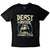 Front - Beast In Black - "Dark Connection Girl" T-Shirt für Herren/Damen Unisex