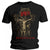 Front - Slayer - "Cruciform Skeletal" T-Shirt für Herren/Damen Unisex