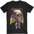 Front - Megadeth - "Flaming Vic" T-Shirt für Herren/Damen Unisex