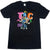 Front - TLC - "Kicking Group" T-Shirt für Herren/Damen Unisex