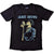 Front - James Brown - "Holding Mic" T-Shirt für Herren/Damen Unisex