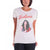 Front - Selena Gomez - "80's Glam" T-Shirt für Damen