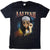Front - Aaliyah - "Trippy" T-Shirt für Herren/Damen Unisex