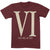 Front - You Me At Six - "VI" T-Shirt für Herren/Damen Unisex