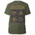 Front - Led Zeppelin - "Gold Symbols in Black Square" T-Shirt für Herren/Damen Unisex