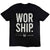 Front - Sleep Token - "Worship" T-Shirt für Herren/Damen Unisex