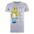 Front - The Simpsons - "Greatest Dad In The House" T-Shirt für Herren