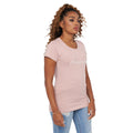 Rosa-Grau - Front - Crosshatch - "Evemoore" T-Shirt für Damen