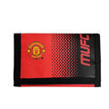 Schwarz-Rot - Front - Manchester United FC - Brieftasche mit Farbverlauf