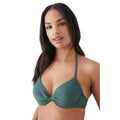 Grün - Front - Debenhams - Bikini Oberteil Front mit Knoten für Damen
