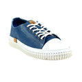 Blau - Front - Lazy Dogz - Damen Schuhe "Truffle", Leder