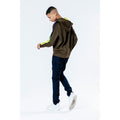 Khaki-Schwarz-Neon-Grün - Lifestyle - Hype - Trainingsjacke für Kinder