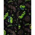 Schwarz-Grün - Pack Shot - Teenage Mutant Ninja Turtles - Schlafanzug mit Kapuze für Kinder