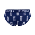 Blau-Weiß - Back - OddBalls - Slips für Jugendliche Mädchen