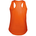 Orange - Back - SOLS Damen Moka Tank-Top, ärmellos