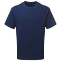 Marineblau - Front - Anthem - T-Shirt Schwer für Herren-Damen Unisex