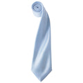 Hellblau - Front - Premier - "Colours" Krawatte für Herren-Damen Unisex