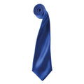 Königsblau - Front - Premier - "Colours" Krawatte für Herren-Damen Unisex