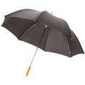 Schwar - Front - Bullet Golf-Regenschirm, 76 cm (2 Stück-Packung)