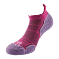 Pink-Lavendel - Front - 1000 Mile - "Run" Socken für Damen (2er-Pack)