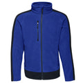 Königsblau-Marineblau - Front - Regatta Herren Fleece-Jacke in Kontrastfarben