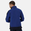 Königsblau-Marineblau - Lifestyle - Regatta Herren Fleece-Jacke in Kontrastfarben