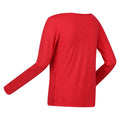 Miami Rot - Lifestyle - Regatta - "Lakeisha" T-Shirt für Damen Langärmlig