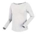 Weiß - Side - Regatta - "Lakeisha" T-Shirt für Damen Langärmlig
