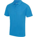 Saphirblau - Front - AWDis Just Cool Herren Polo-Shirt Sports
