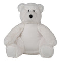 Weiß - Front - Mumbles - Teddybär "Printme", Umweltfreundlich, Eisbär