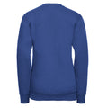 Kräftiges Königsblau - Back - Russell Collection - Sweatshirt V-Ausschnitt für Kinder