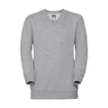 Helle Oxfordfarbe - Front - Russell Collection - Sweatshirt V-Ausschnitt für Kinder