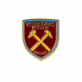 Bordeaux - Front - West Ham United FC Fußball Wappen Anstecknadel