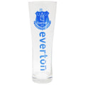 Durchsichtig - Front - Fußball Bierglas - Weizenglas mit Everton FC Logo