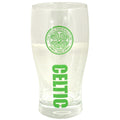 Durchsichtig-Grün - Front - Fußball Bierglas - Glas mit Celtic FC Logo
