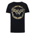 Schwarz - Front - Wonder Woman - T-Shirt für Damen
