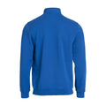 Königsblau - Back - Clique - "Basic" Sweatshirt mit halbem Reißverschluss für Herren-Damen Unisex