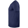 Dunkel-Marineblau - Lifestyle - Clique - "Basic" T-Shirt V-Ausschnitt für Herren-Damen Unisex