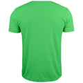 Apfelgrün - Back - Clique - "Basic" T-Shirt V-Ausschnitt für Herren-Damen Unisex
