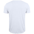Weiß - Back - Clique - "Basic" T-Shirt V-Ausschnitt für Herren-Damen Unisex
